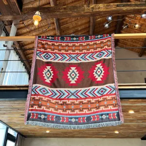 2PCS Bohemian Picnic Blanket Set | 180x340cm | Waterproof Camping & Beach Rug | Outdoor Use