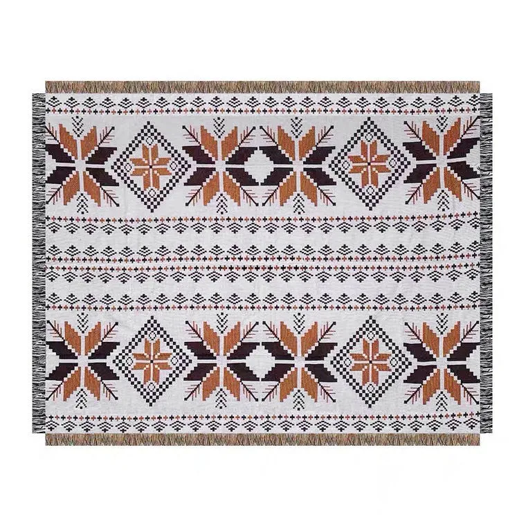 2PCS Set Bohemian Picnic Blanket | 180x300cm | Outdoor Camping & Beach Rug | Waterproof Design