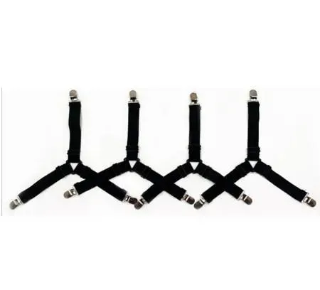 4pcs Bed Sheet Fasteners Home Organizer Clips for Mattress Cover