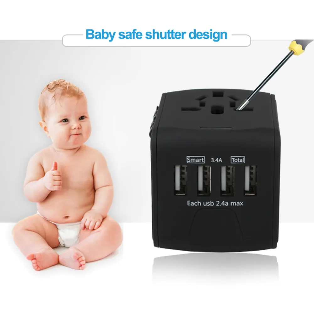 5 in 1 Travel Adapter