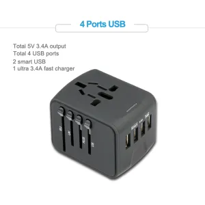 5 in 1 Travel Adapter