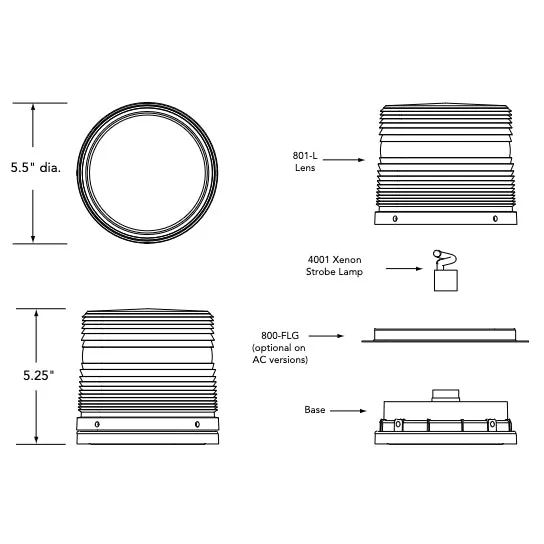 8024 Mini Lite Beacon