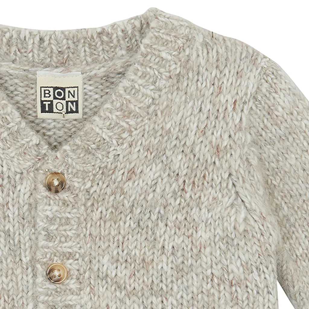Bonton Baby Boy Cardigan China Beige