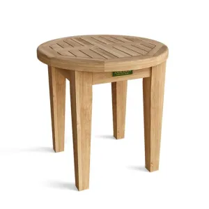 Brianna 20" Round Side Table, 18 H x 20 W x 20 L, Delivered Free, Arrives in 5-9 Working Days For Easy Assembly.