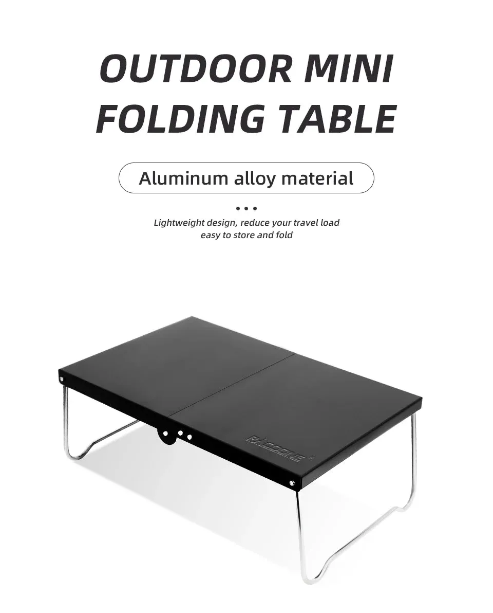 Camping Portable Foldable Table Small Coffee Tables Ultralight Outdoor Hiking Picnic Table MDF Mini Folding Table New