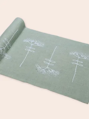 Daven Dining Set Of A Table Runner And 6 Table Mats Green