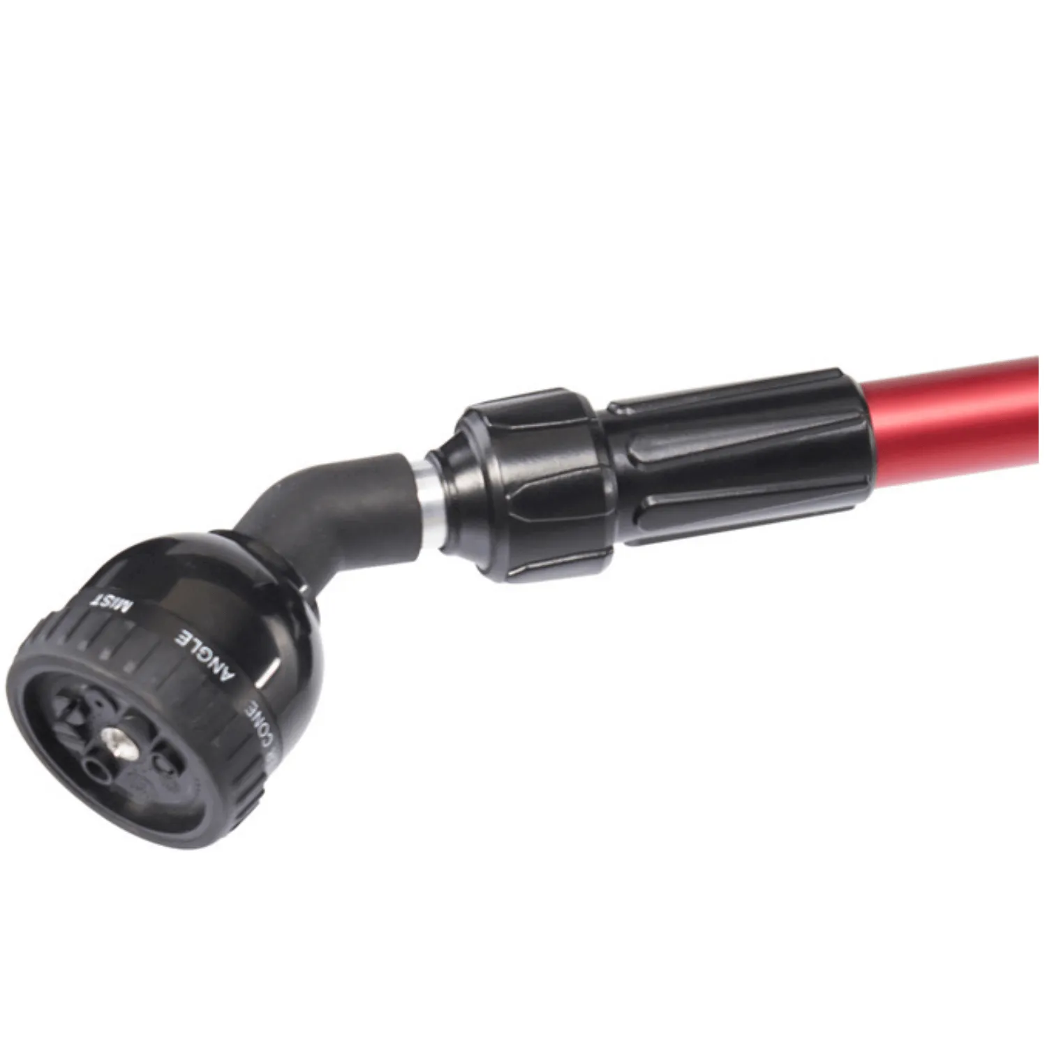 DRAMM Telescoping RainSelect Rain Wand Red
