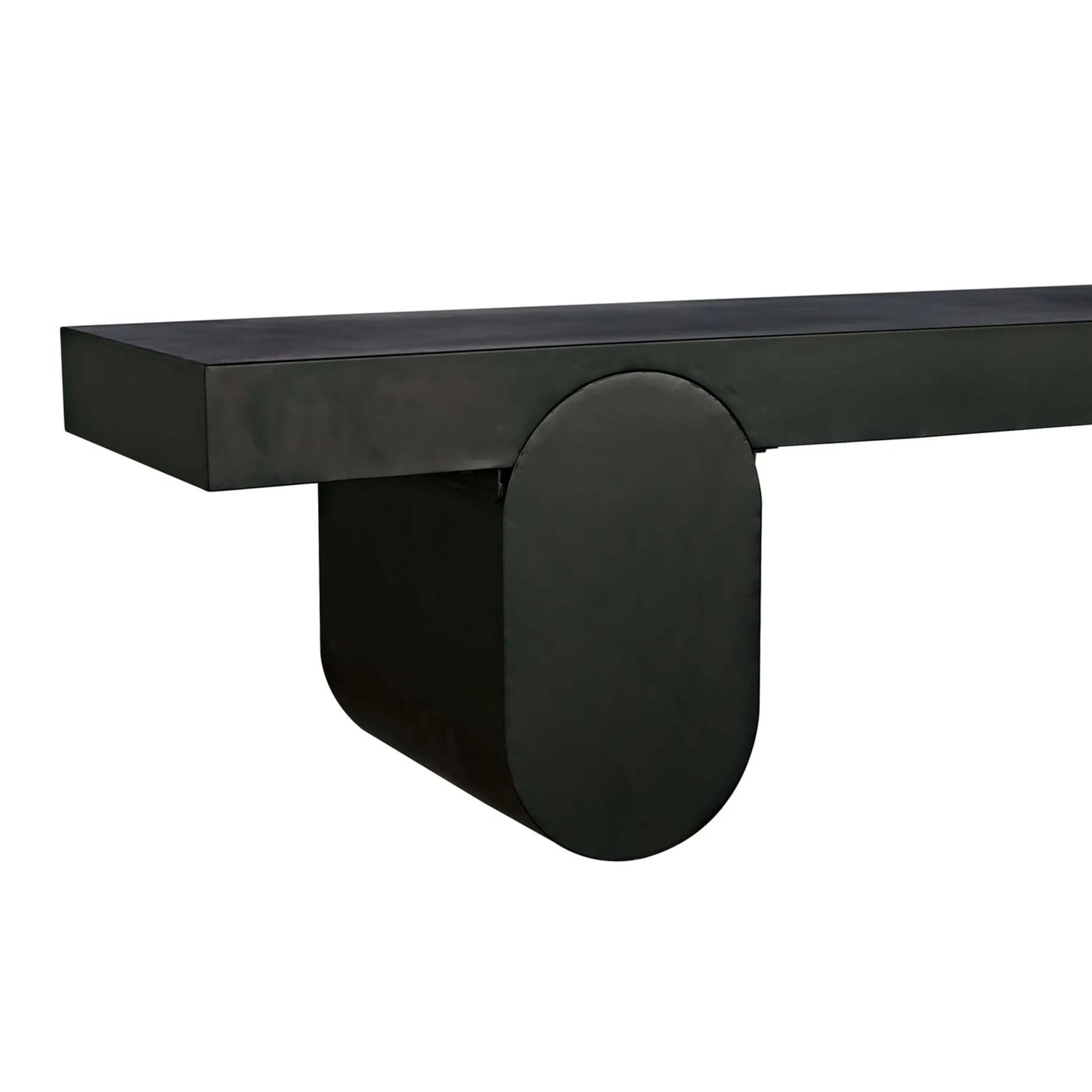 Evora Coffee Table, Matte Black