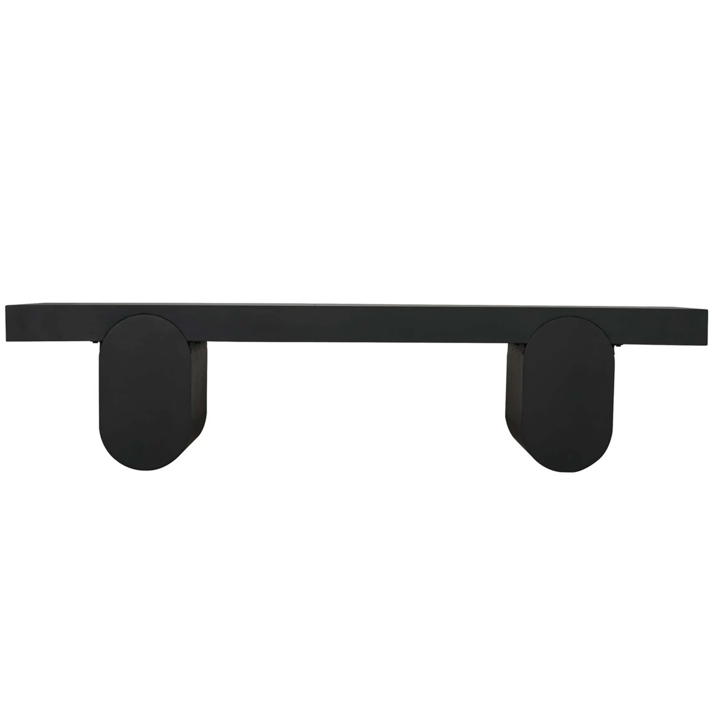 Evora Coffee Table, Matte Black