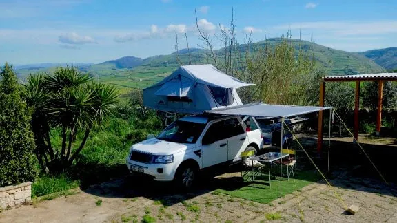 Extended Ventura Deluxe 1.4 Roof Top Tent   Side Awning (IN STOCK)