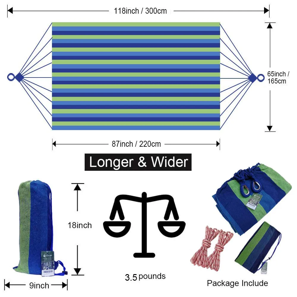 Extra Large Brazilian Double Hammock - GOCAN
