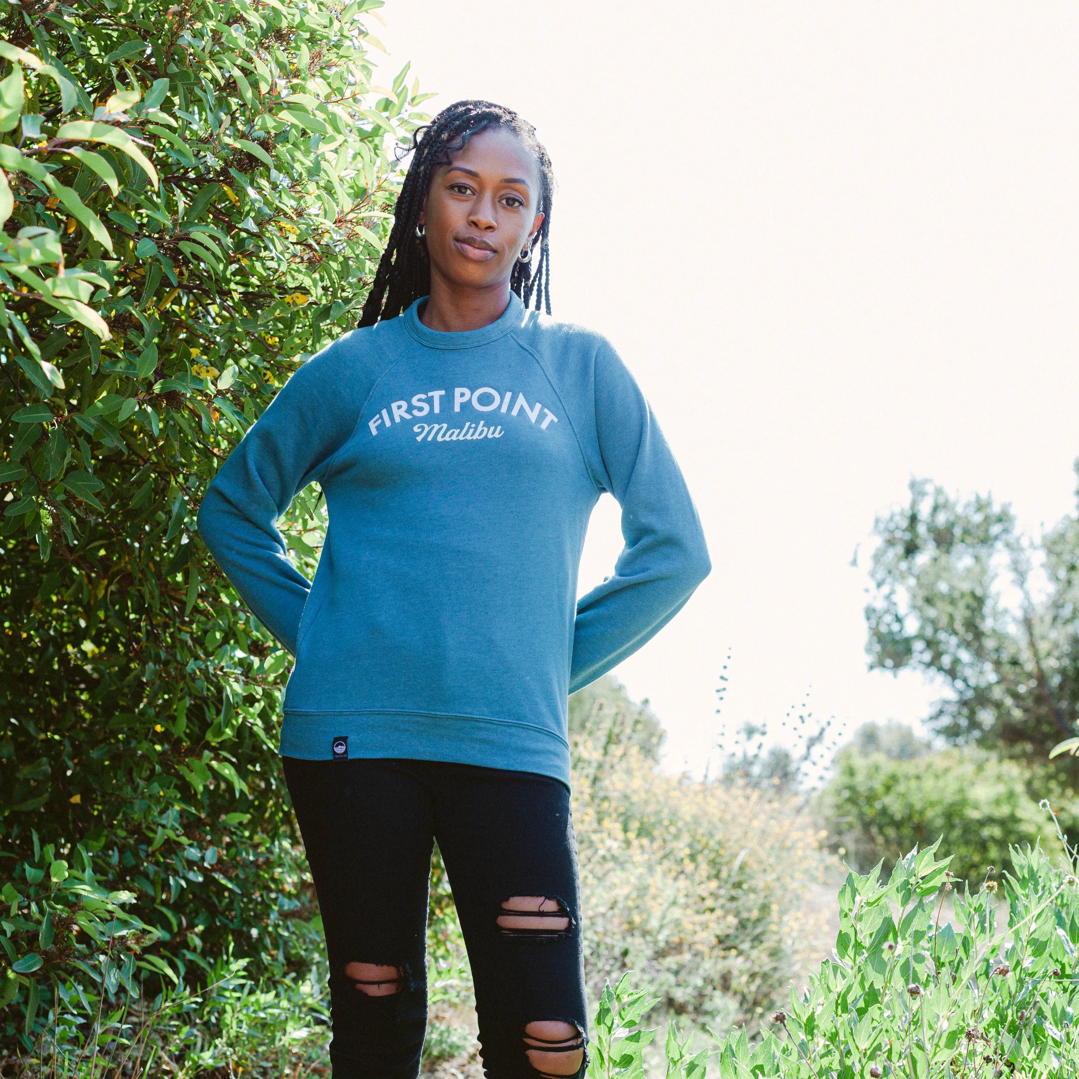 First Point Malibu Raglan Sweatshirt