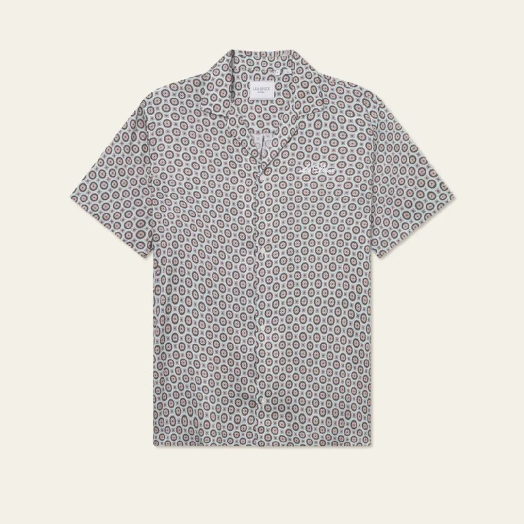 Foulard AOP SS Shirt (Smoke Green)