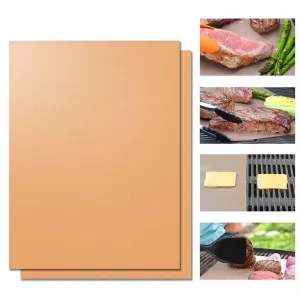 Heat-Resistant Portable Non-Stick BBQ Grill Mat