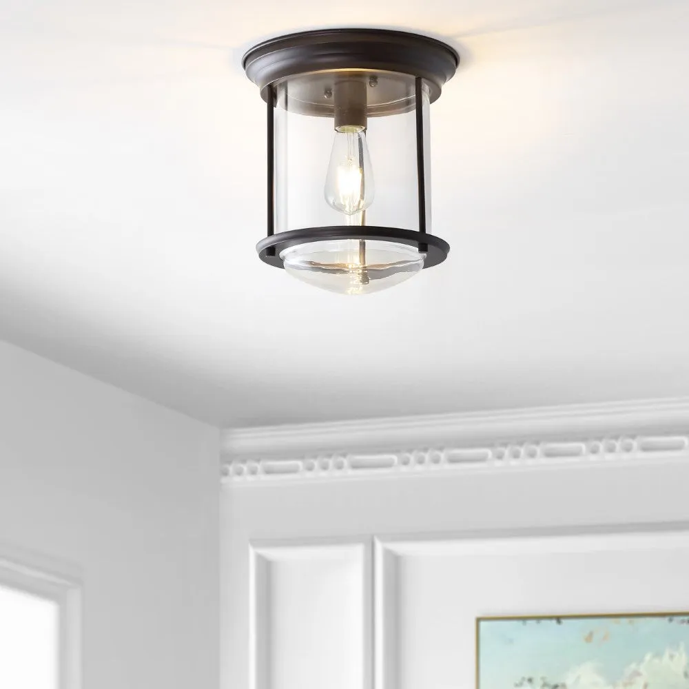 Iguazu 10.25" Metal/Glass LED Flush Mount