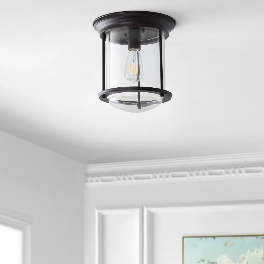 Iguazu 10.25" Metal/Glass LED Flush Mount