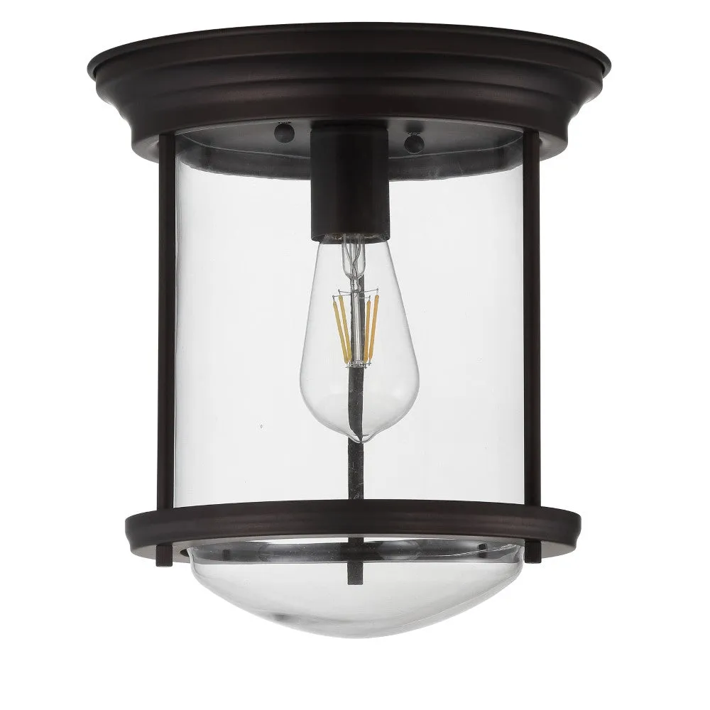 Iguazu 10.25" Metal/Glass LED Flush Mount
