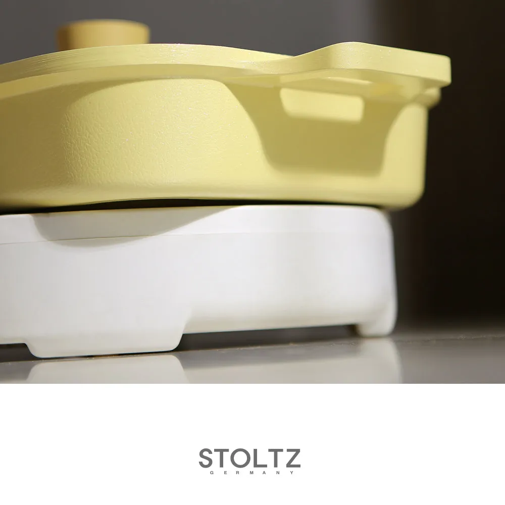 IH Steam Grill Pan 30cm Lemon Meringue (KP963335)