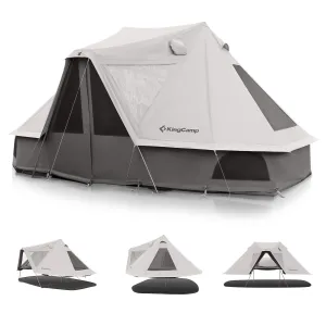 KingCamp Khan Villa 4-Season 4-6 Person Bell Tent