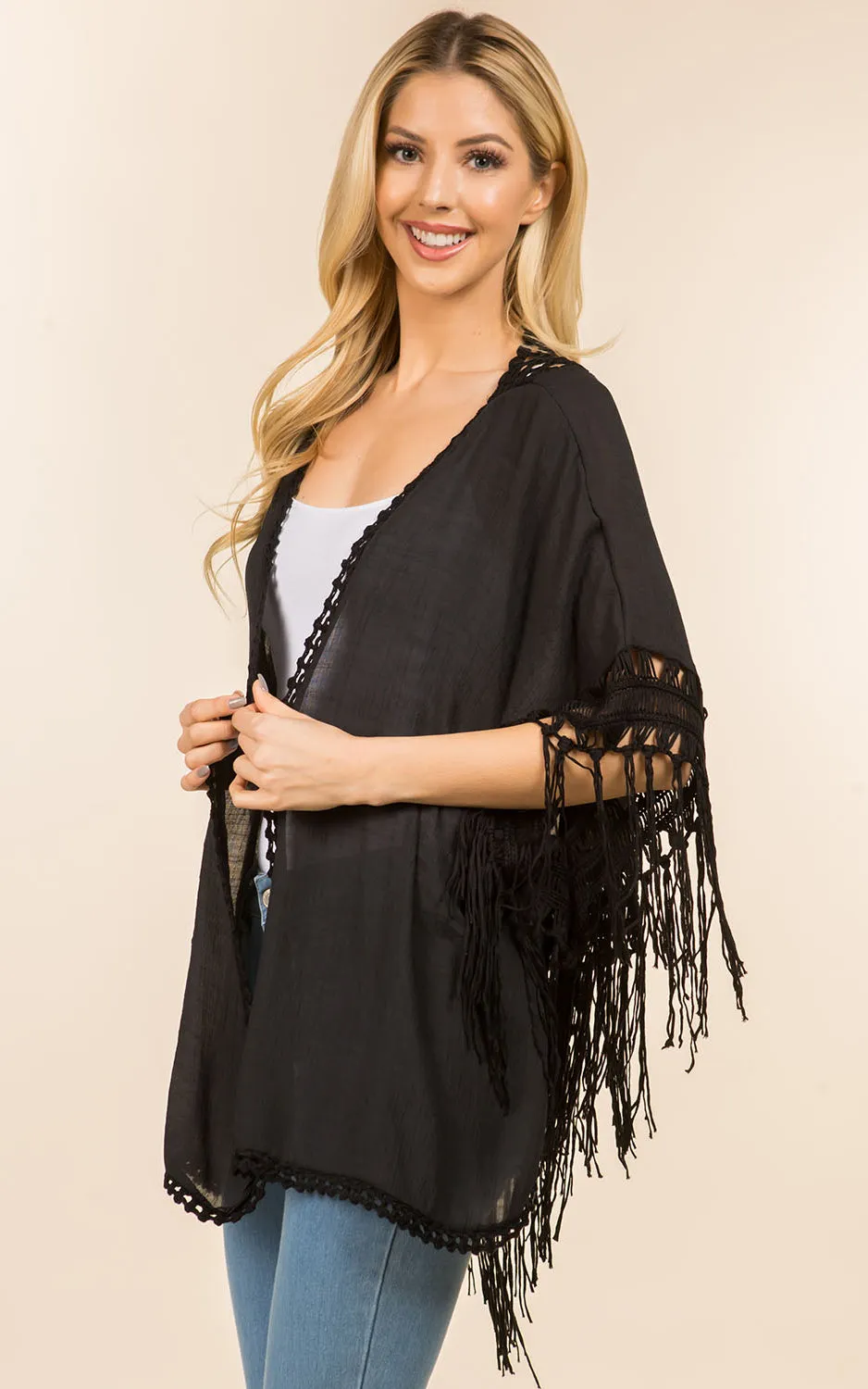 KP4142 Kimono Cover Up