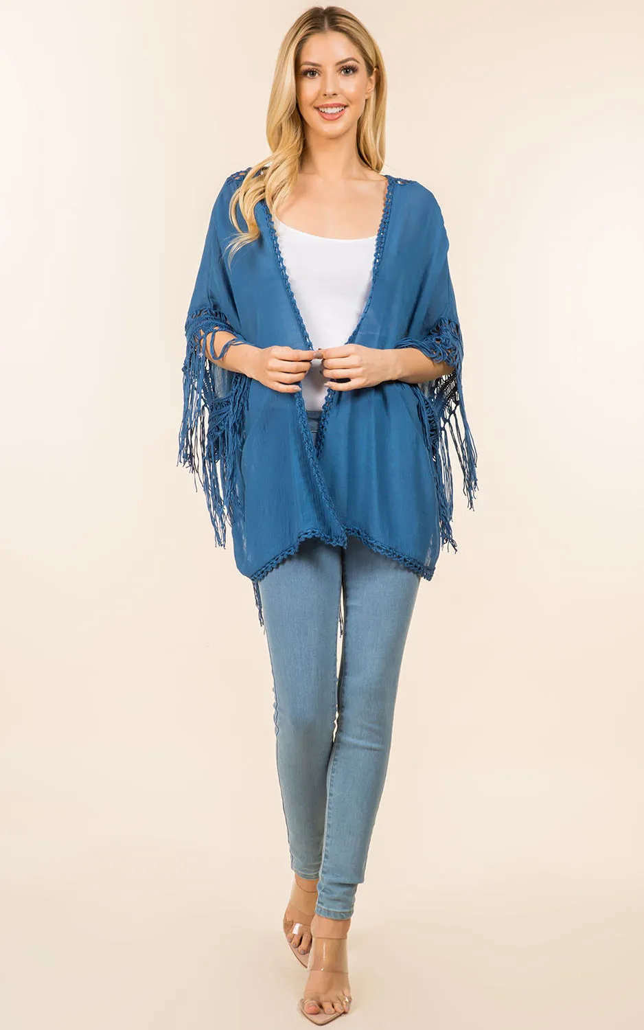KP4142 Kimono Cover Up
