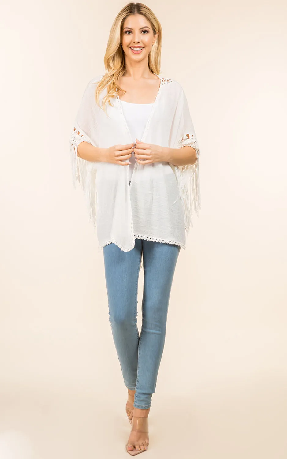KP4142 Kimono Cover Up