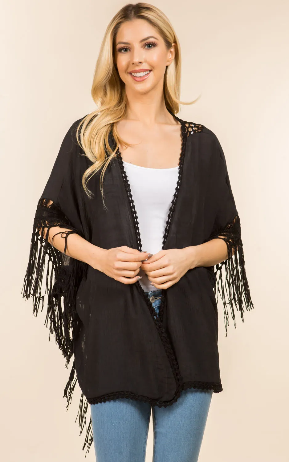 KP4142 Kimono Cover Up