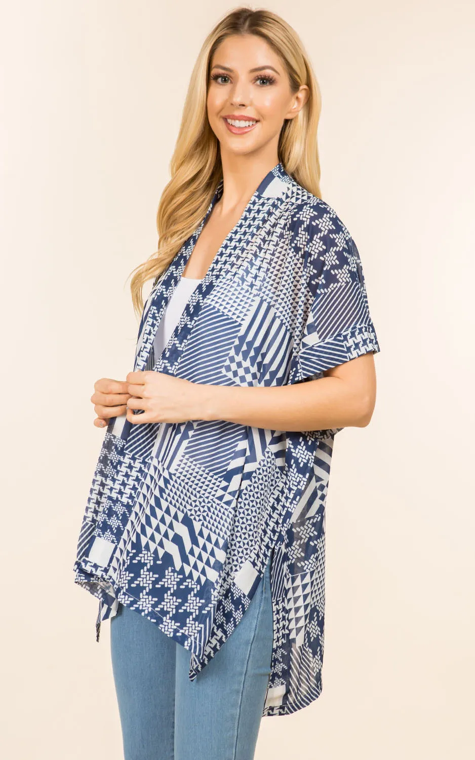 KP4154 Kimono Cover Up