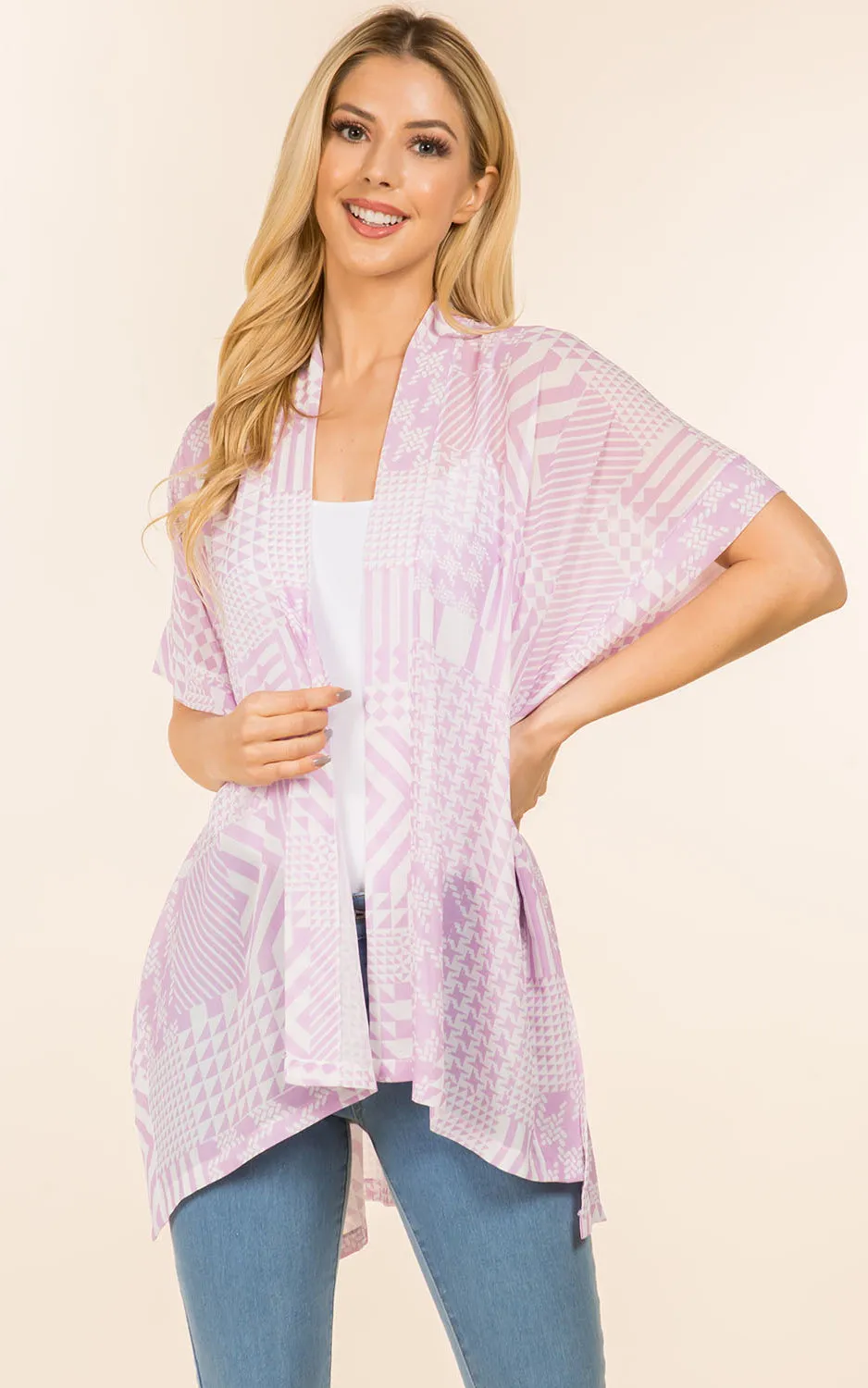 KP4154 Kimono Cover Up