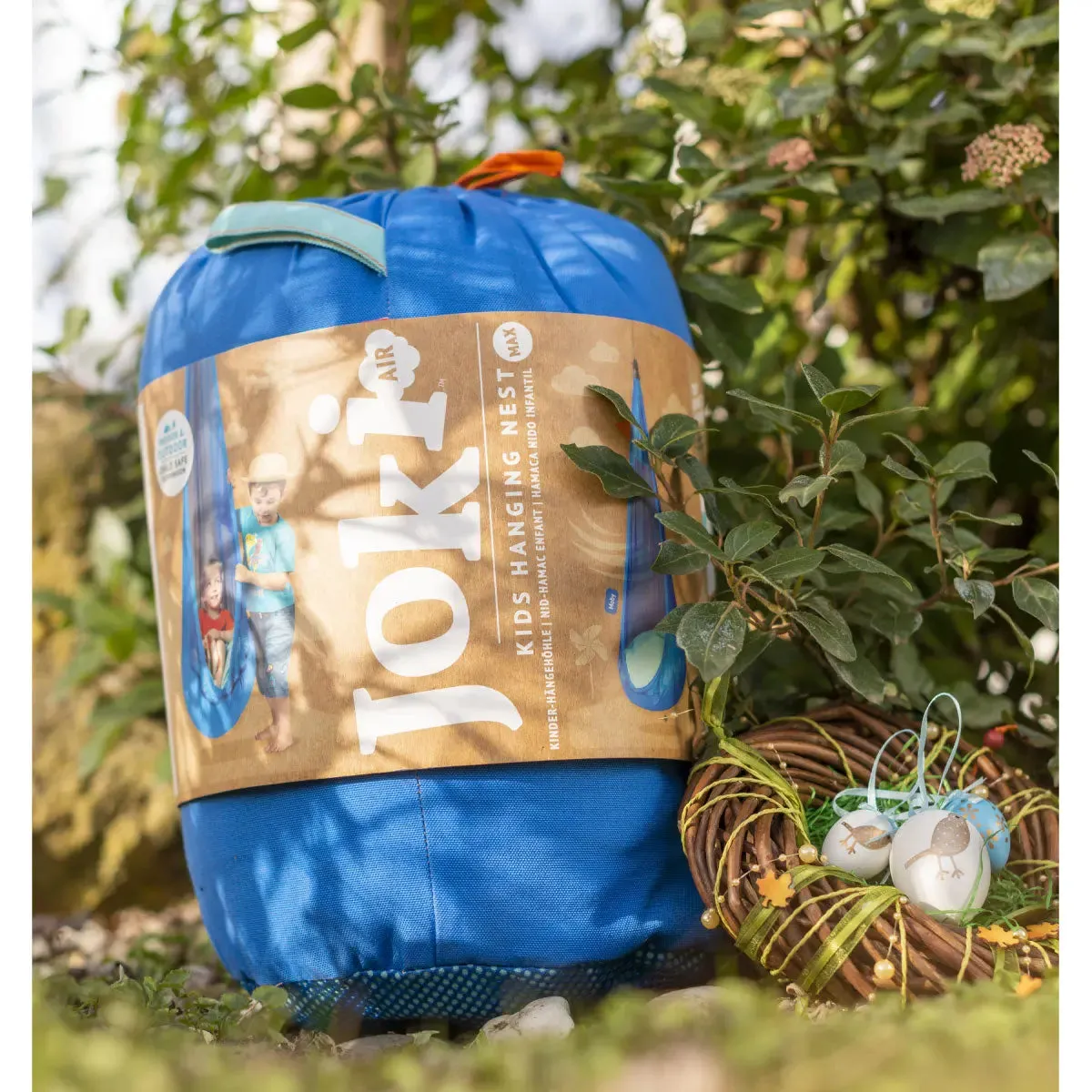 LA SIESTA Joki Indoor & Outdoor Kids Hanging Nest with Suspension Kit