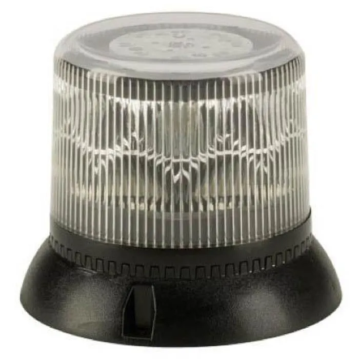 LED Beacon Warning Light - SAE Class - 2 Levels of 8 LEDs Each - Choose Your Diode/Lens Color