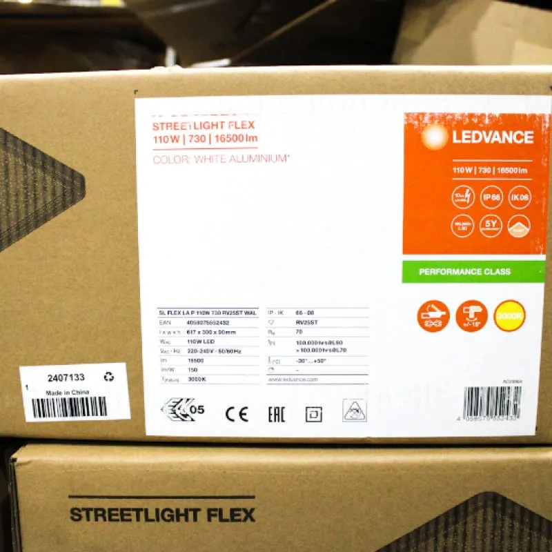 Ledvance IP66 110W 220-240 Rectangular LED Bulkhead Light 4058075552432 240-7133
