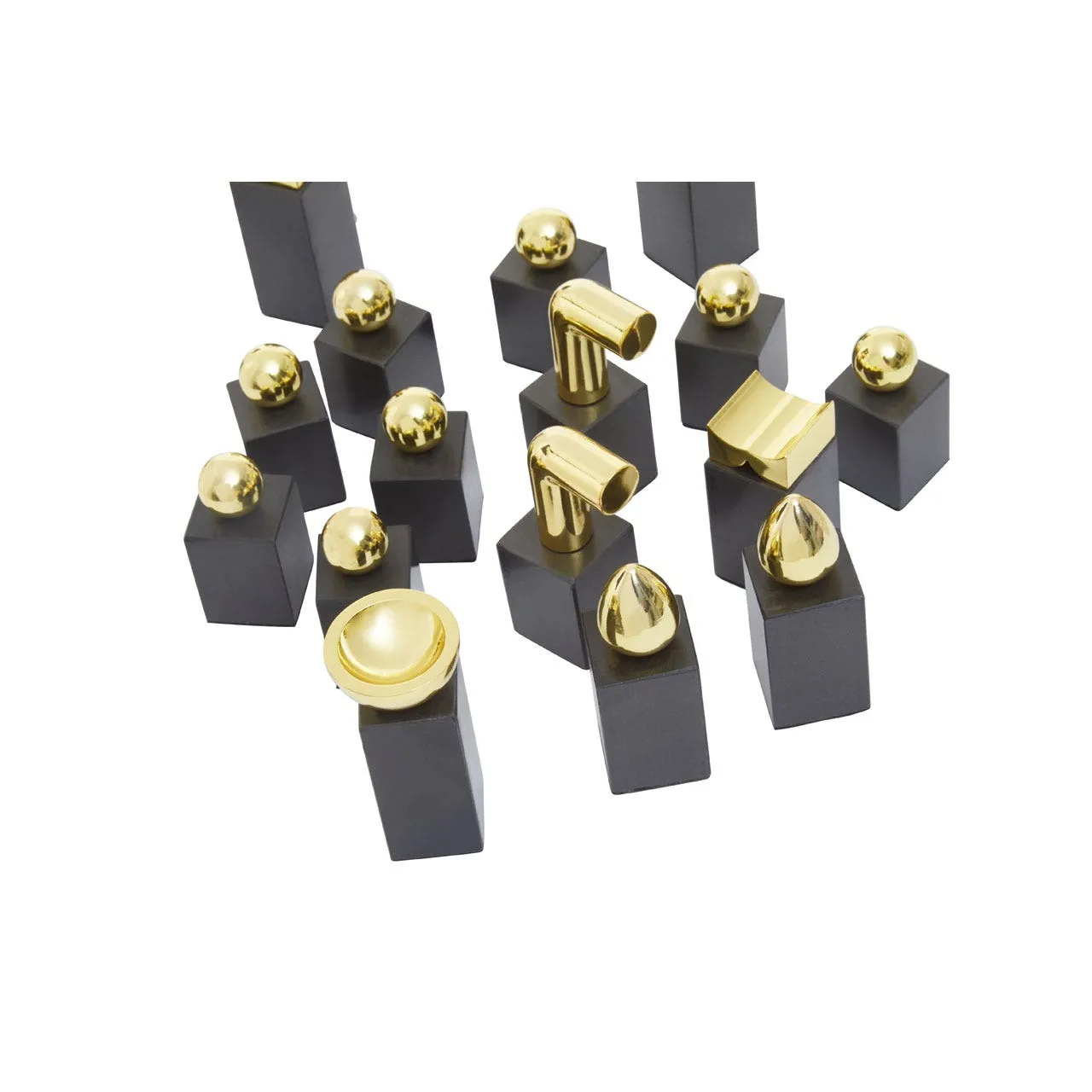 Marble and Wood Luxury Chess Set