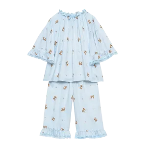 MELANY - GIRLS PYJAMA SET IN BLUE