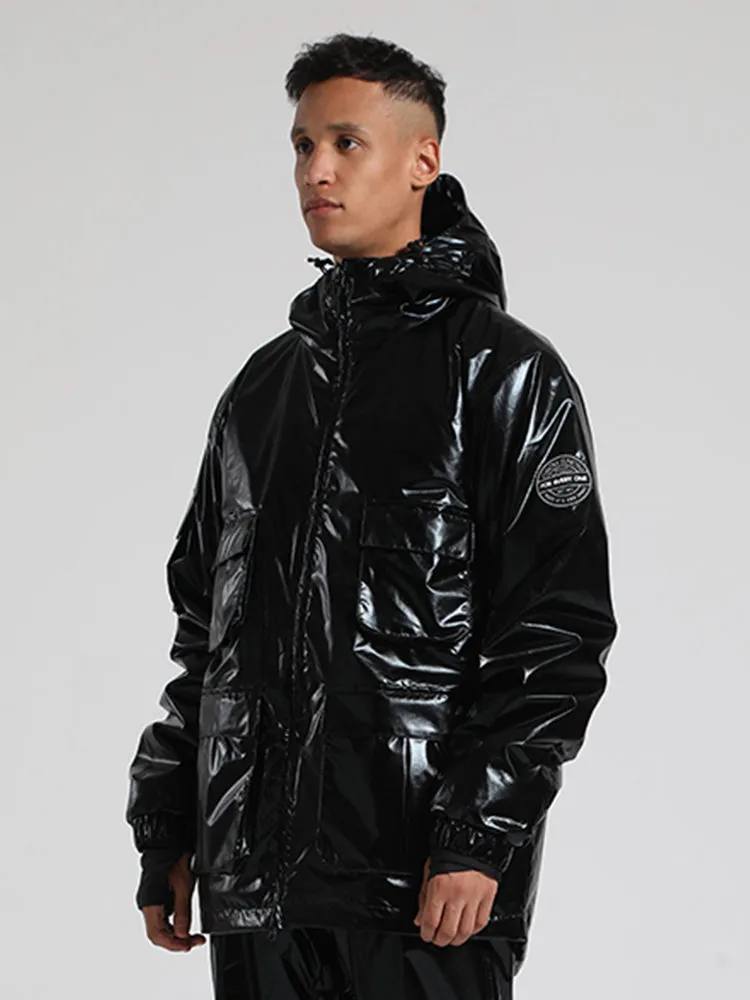 Men's White Dazzling Ski Jacket