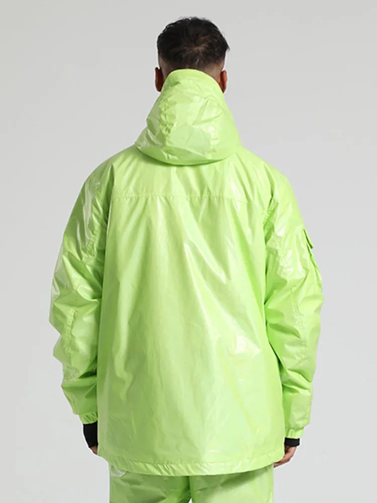 Men's White Dazzling Ski Jacket