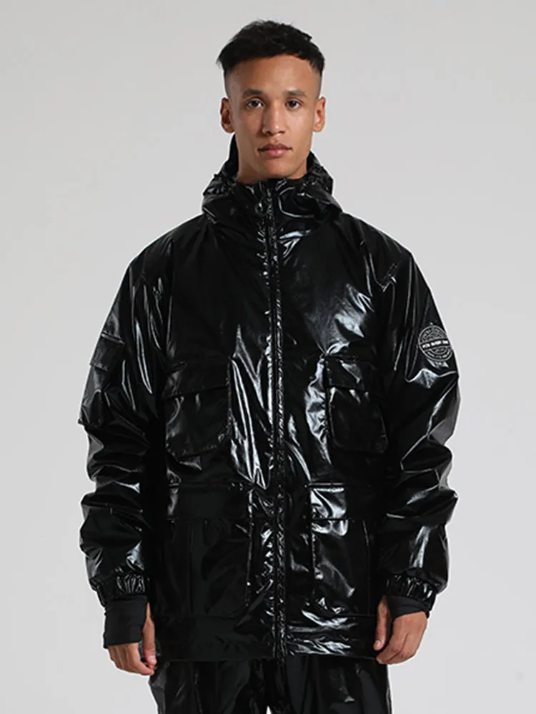 Men's White Dazzling Ski Jacket