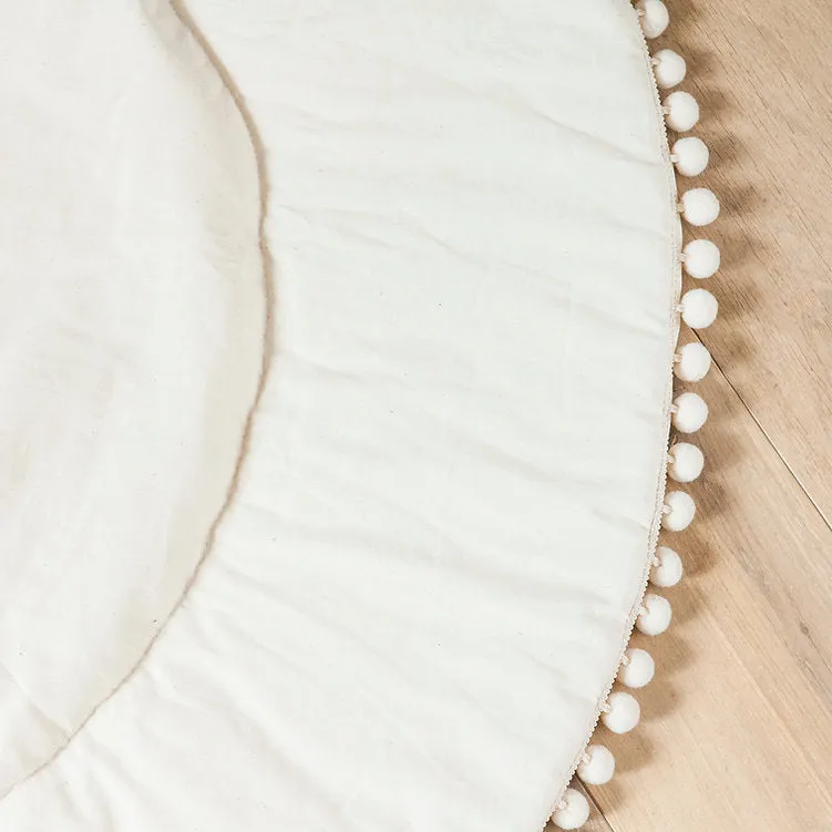 MiniCamp Pom Pom Playmat - Ecru