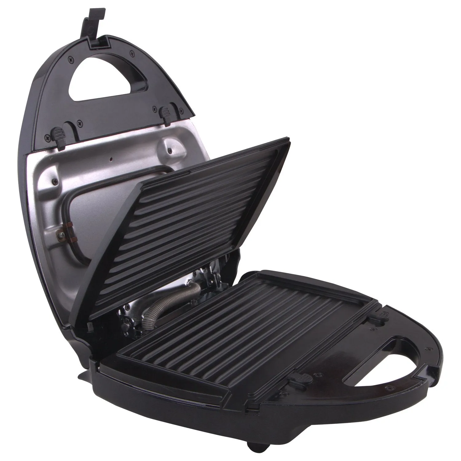 Morphy Richards SM3006 Toast, Waffle and Grill,Silver and Black