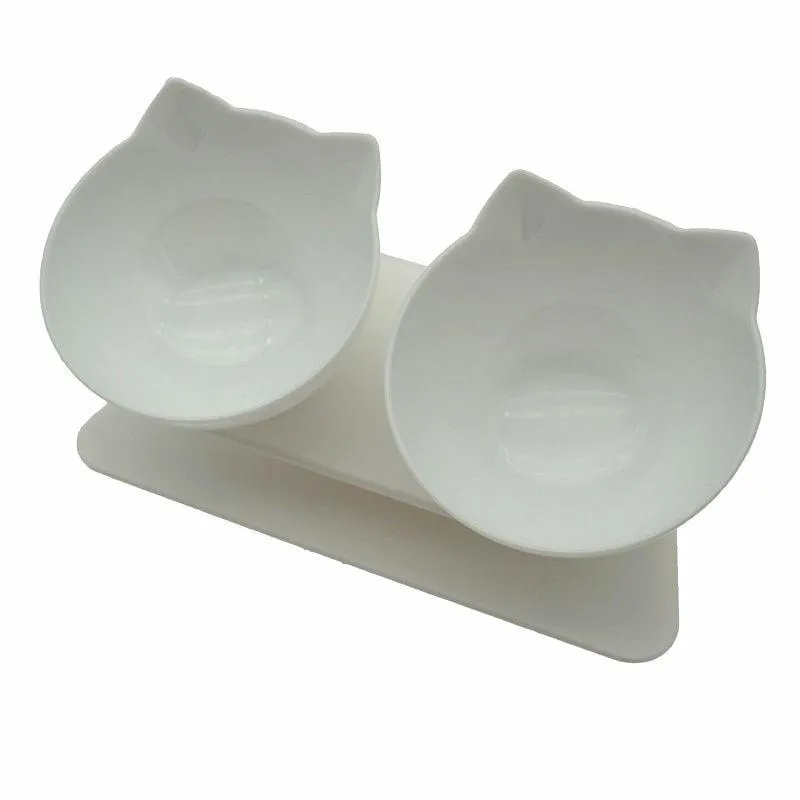 Non-Slip Double Bowl
