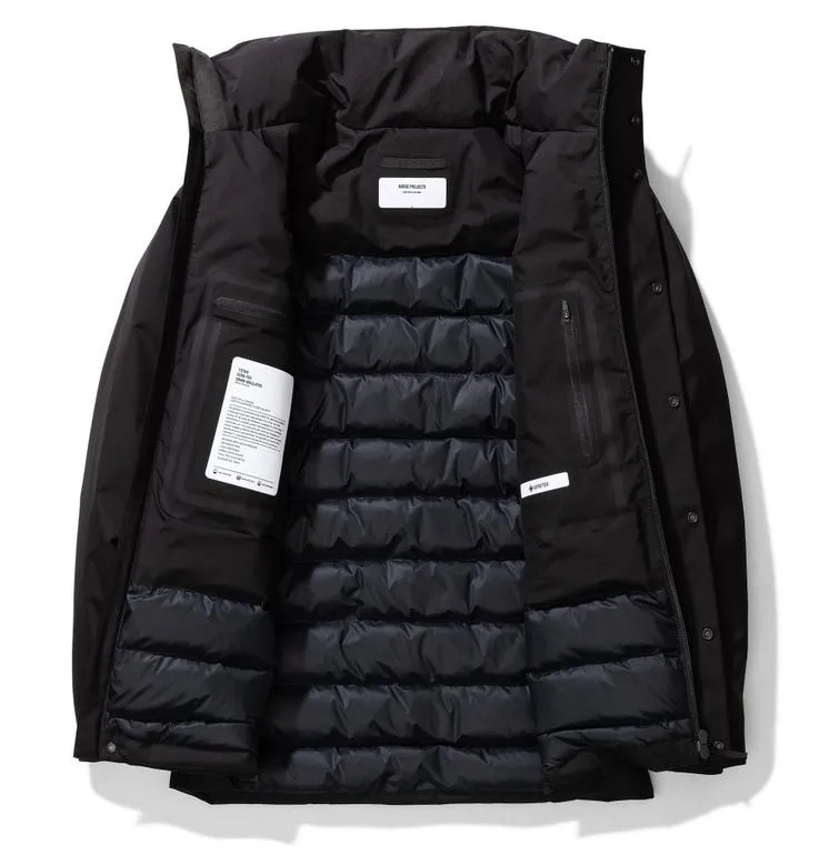 Norse Projects Ystad Down GORE-TEX Jacket – Black
