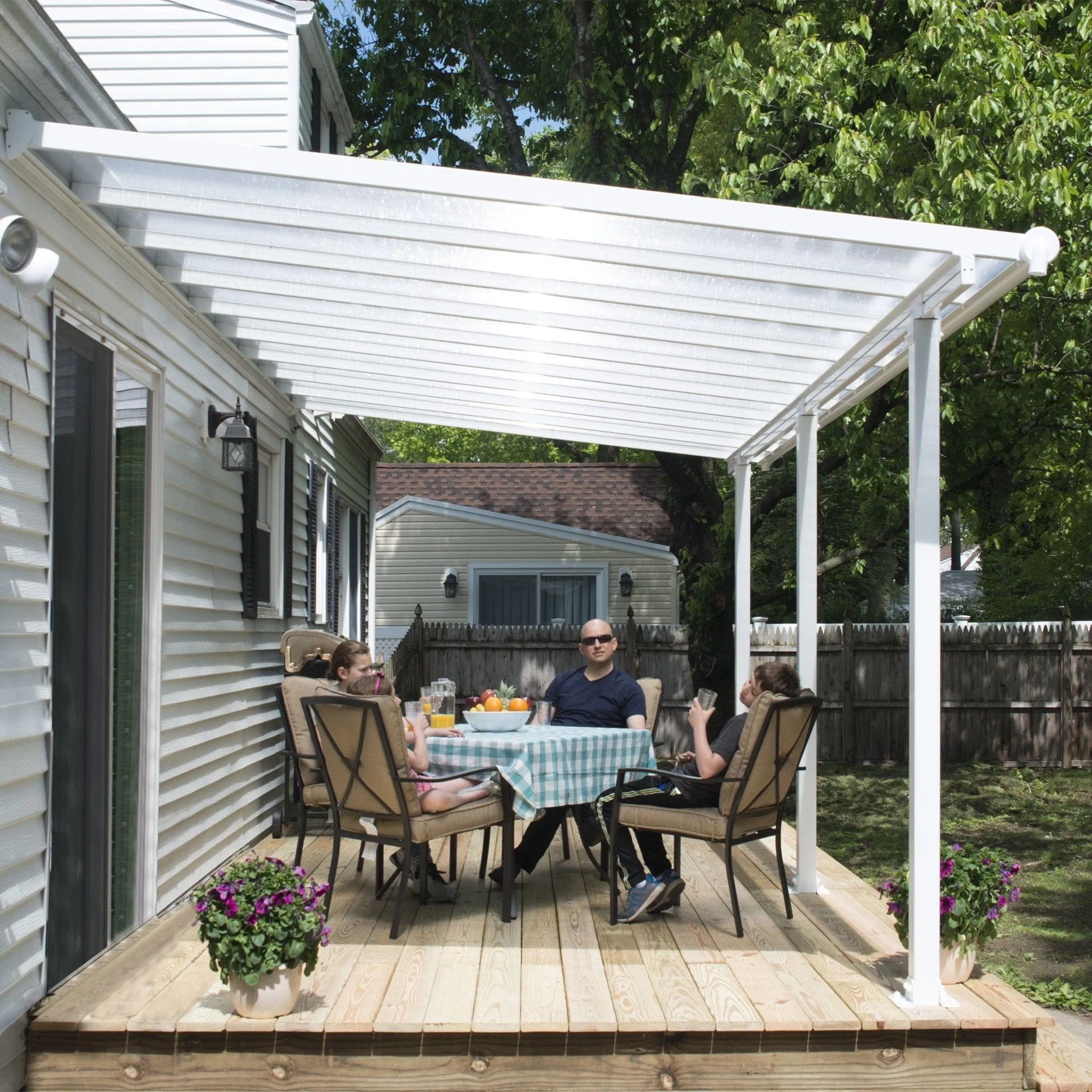 Palram - Canopia | Olympia Patio Cover - White