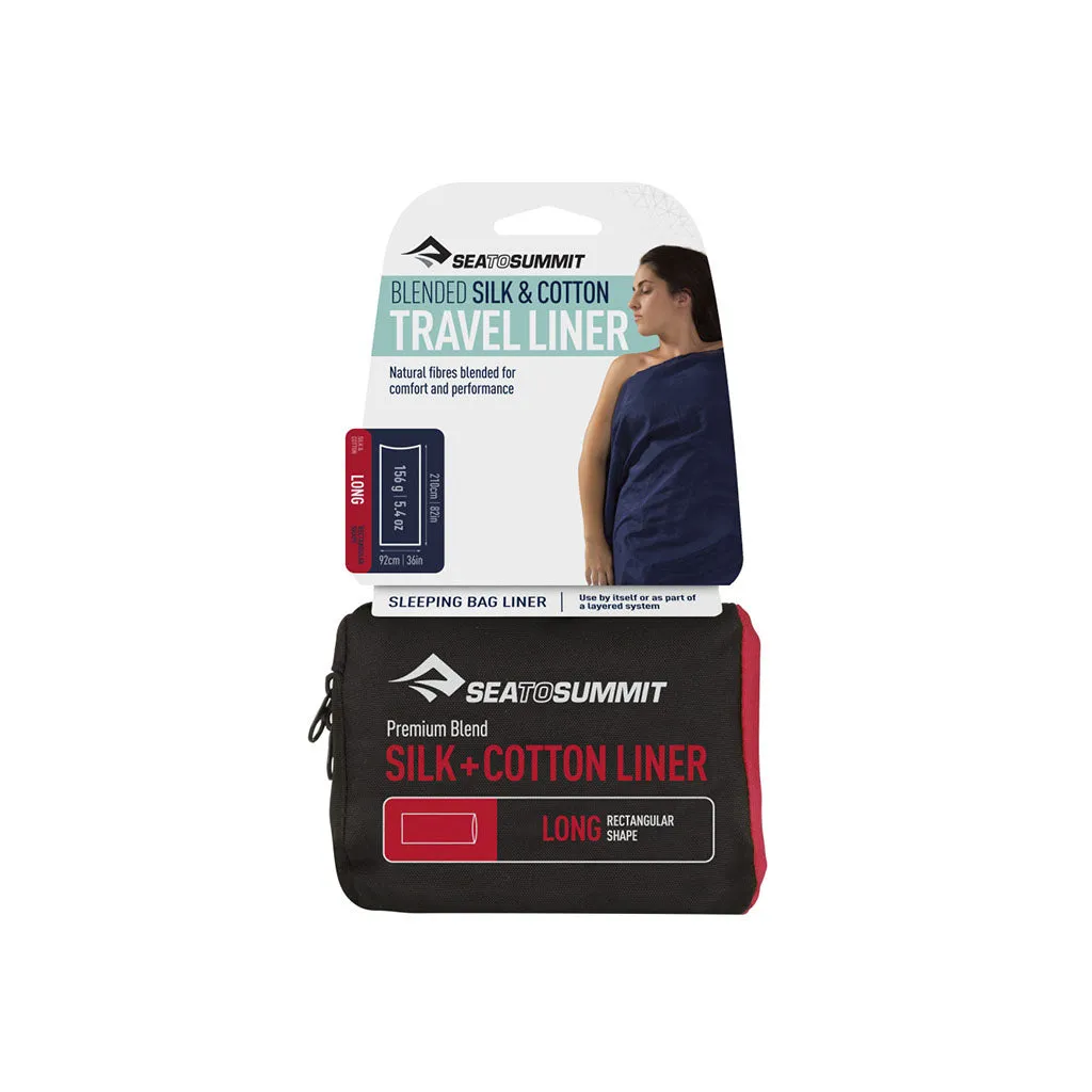 Sea to Summit Silk & Cotton Sleeping Bag Liner