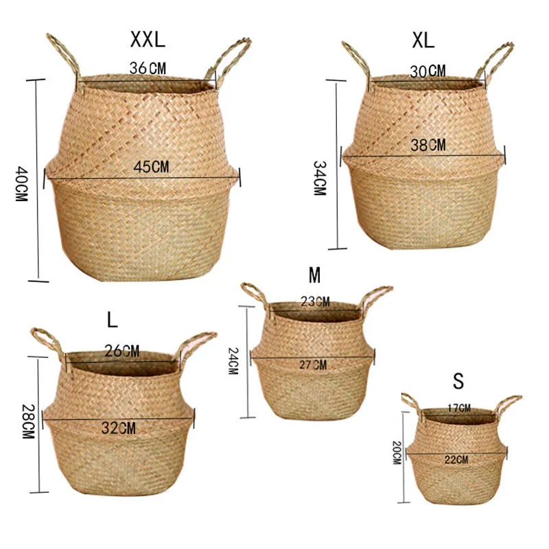 Seagrass Wicker Basket