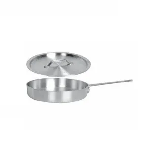 Thunder Group SLSAP070 7 Qt 18/8 Stainless Steel Saute Pan w/ Cover