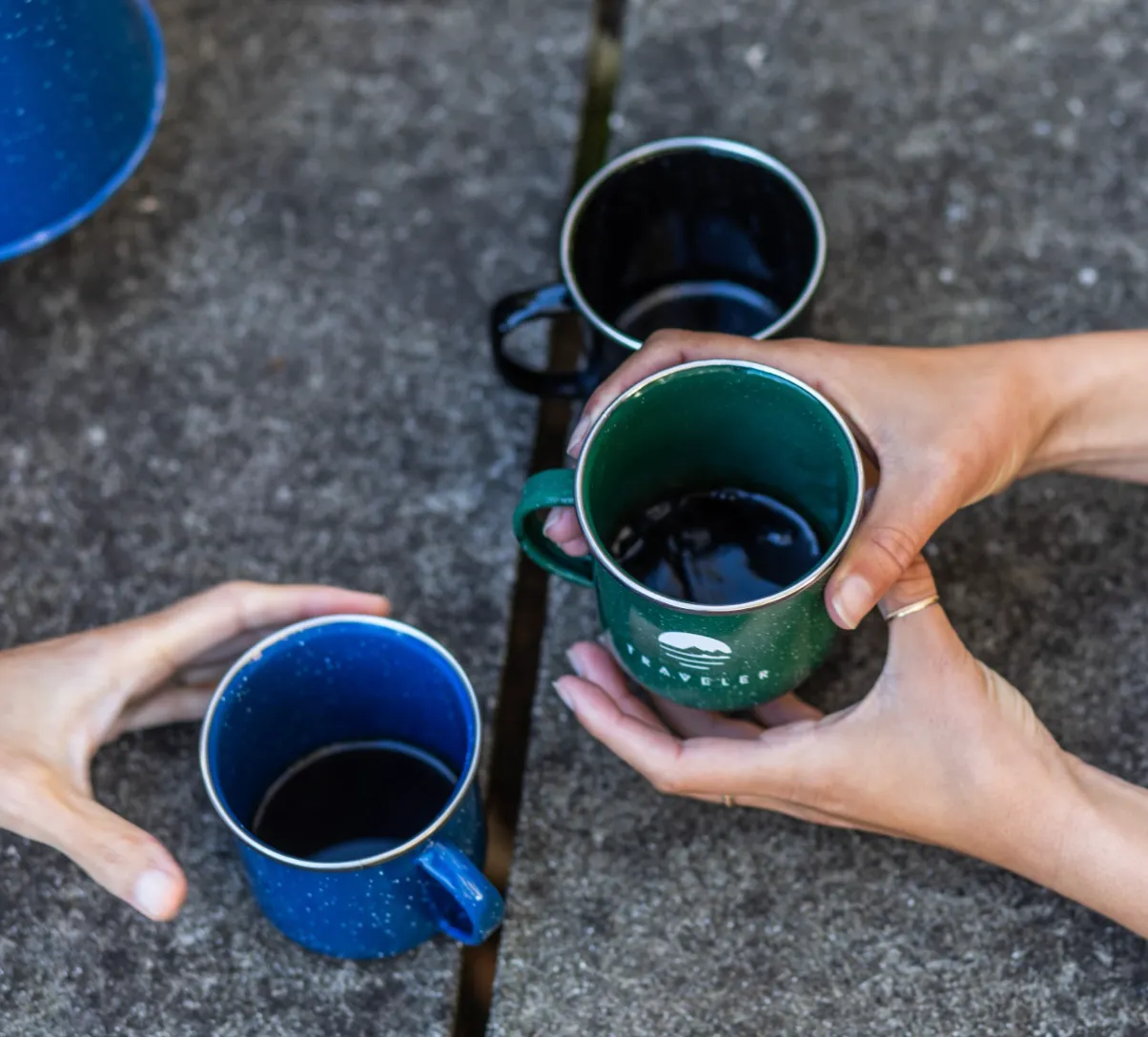 Traveler Camp Cup - Silver Rim