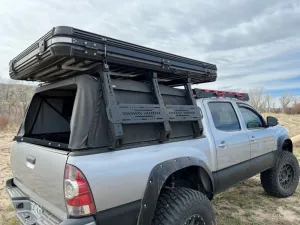 upTOP Overland Tacoma Soft Top Compatible TRUSS Bed Rack - 2005-2023