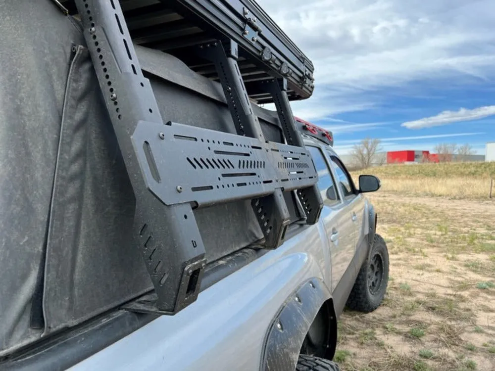 upTOP Overland Tacoma Soft Top Compatible TRUSS Bed Rack - 2005-2023