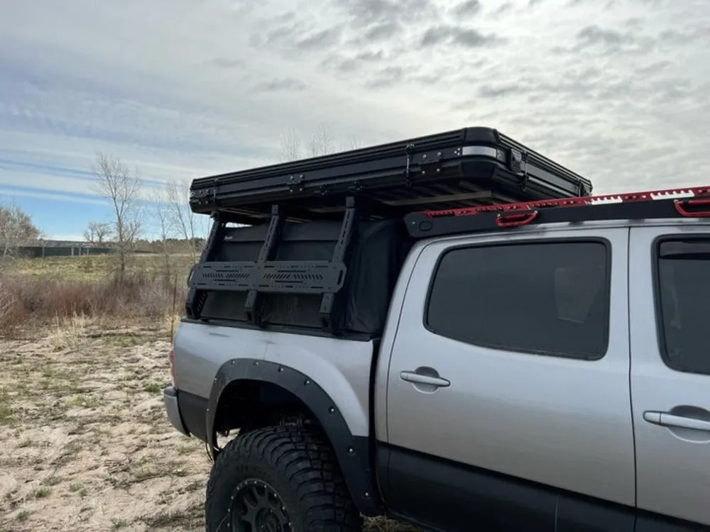 upTOP Overland Tacoma Soft Top Compatible TRUSS Bed Rack - 2005-2023