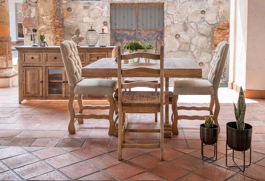 Westwood Farmhouse Style Counter Height Square Dining Table